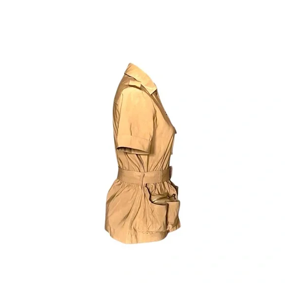 🌷𝐋𝐀𝐍𝐕𝐈𝐍 “Ete 2009” Collection utility jacket✵𝐫𝐚𝐫𝐞✵ - Picture 4 of 7